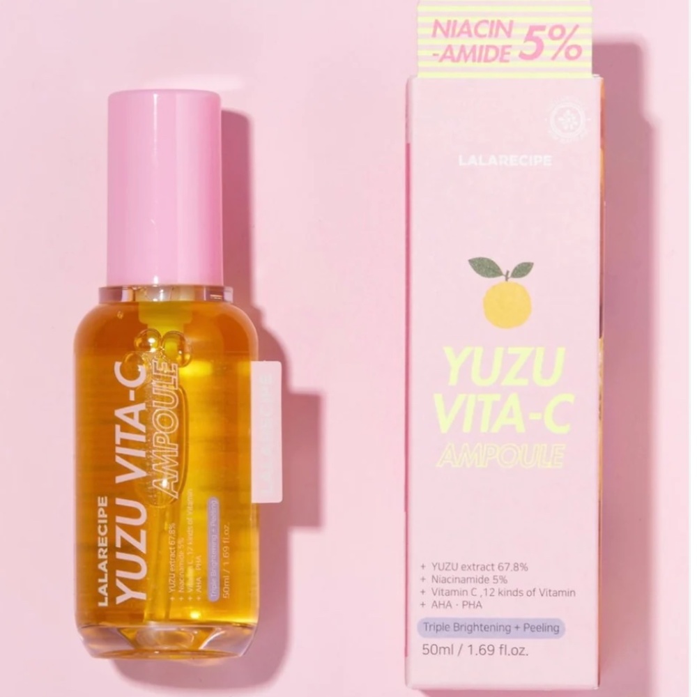 Brand New LALA RECIPE Yuzu Vita C Ampoule